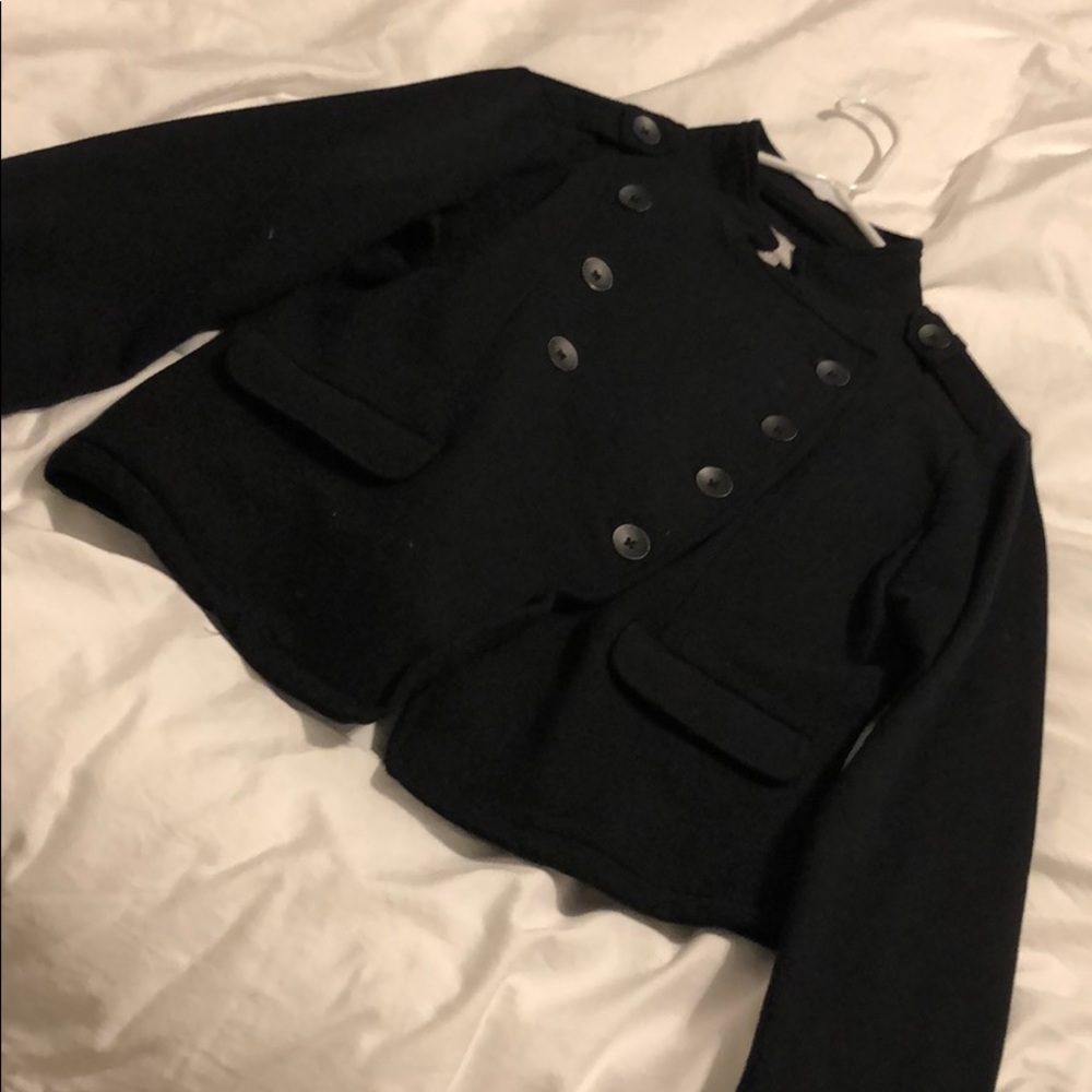 Black coat